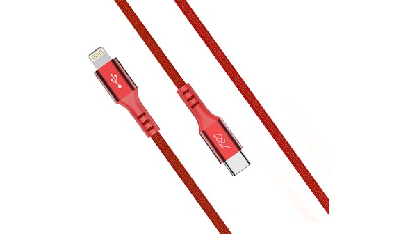 Cáp Innostyle Duraflex USB-C to Lightning D-ICL150 Đỏ