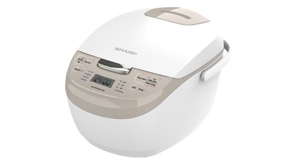 Nồi cơm điện tử Sharp 1.8 lít KS-COM191EV-WH