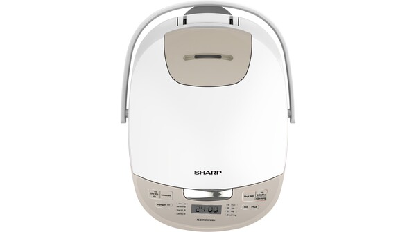 Nồi cơm điện tử Sharp 1.8 lít KS-COM191EV-WH