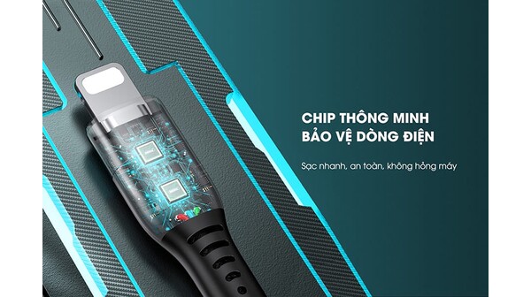 Cáp sạc Remax Type-C to Lightning RC-188i Đen