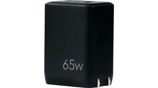 Củ sạc 9Fit PD 65W 1A2C GaN 9FAC002B Đen