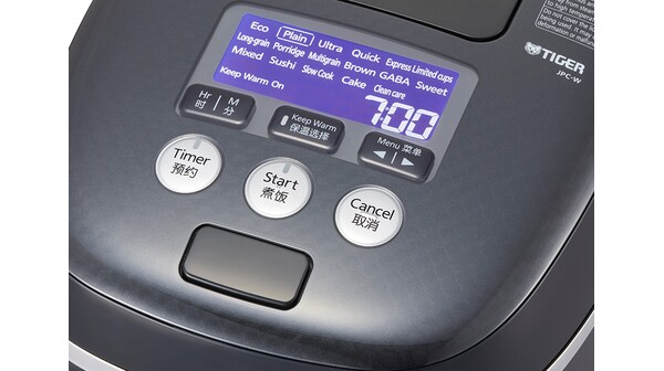 Nồi cơm điện tử cao tần áp suất Tiger 1.8 lít JPC-W18K