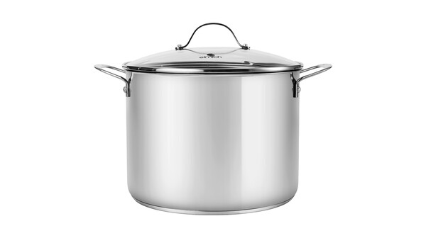 Nồi luộc gà inox 304 Elmich EL-2525IN30 size 30cm chính diện