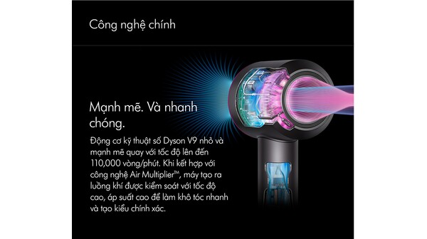 Máy sấy tóc Dyson Supersonic™ HD15 Ceramic Pop