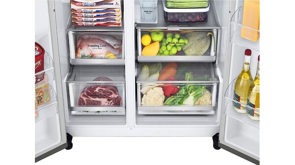 Tủ lạnh LG Inverter 635 lít GR-G257SV