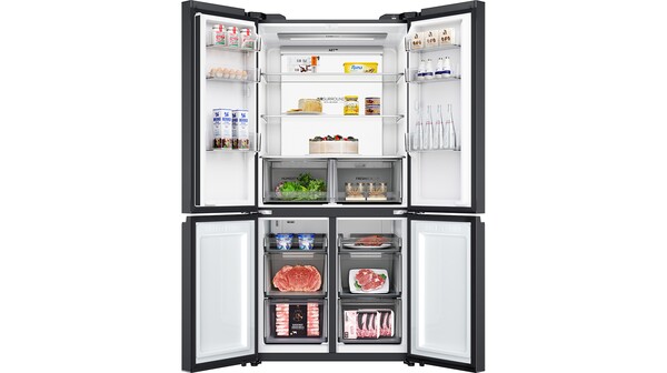 Tủ lạnh Aqua Inverter 660 lít AQR-M727XA(GS)U1