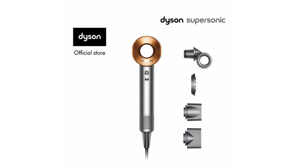 Máy sấy tóc Dyson Supersonic™ HD15 (Nickel Sáng/Vàng đồng)