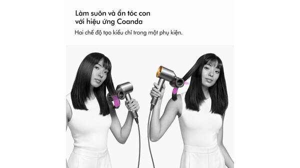 Máy sấy tóc Dyson Supersonic™ HD15 (Đen/Xám)