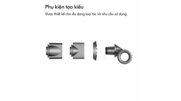 Máy sấy tóc Dyson Supersonic™ HD15 (Xám Bạc/Hồng Fuchsia)