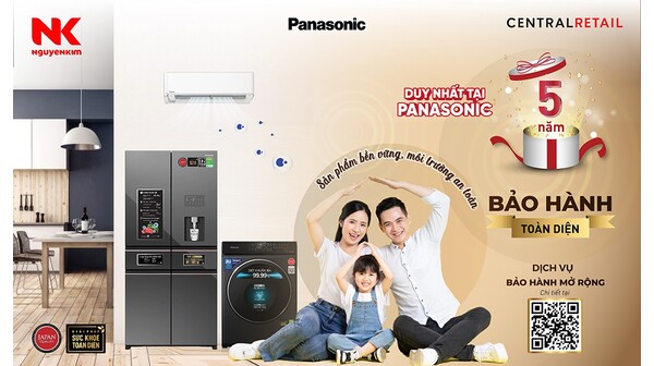 Gói bảo hành mở rộng 3 năm Tủ lạnh Panasonic ≤350L (EW-FR3-B350)