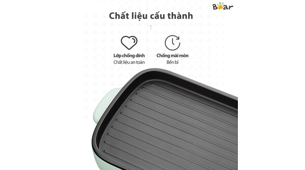 Bếp lẩu nướng đa năng Bear DKL-C15G1-