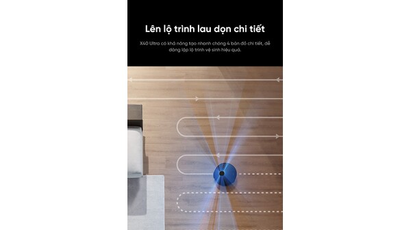 Robot hút bụi lau nhà Dreame X40 Ultra