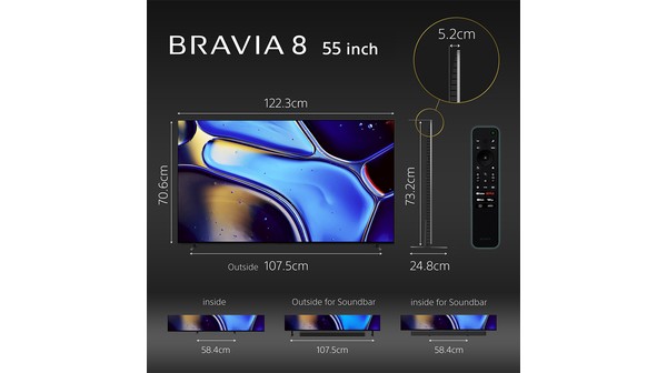 Smart Tivi OLED Sony 4K 65 inch K-65XR80 VN3-