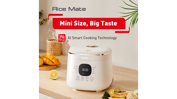 Nồi cơm điện tử Tefal Rice Mate Mini 0.7 lít RK515168