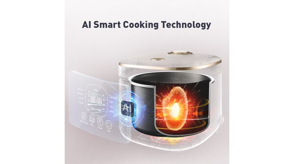 Nồi cơm điện tử Tefal Rice Mate Mini 0.7 lít RK515168