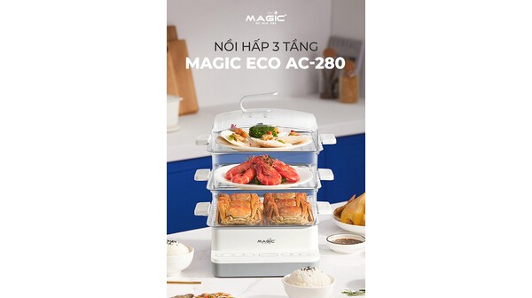 10058173-Nồi hấp đa năng Magic Eco AC-280