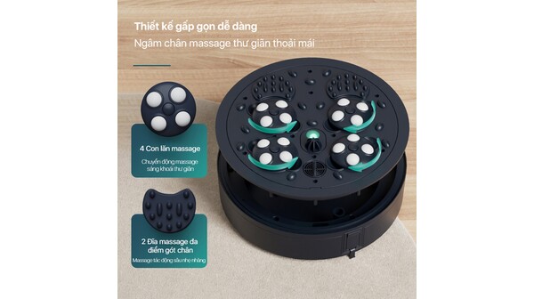 10058347-Bồn ngâm chân massage Philips PPM6501