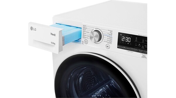 10057540-Máy sấy quần áo LG Inverter 10.5 kg DVHP50W