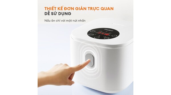 10058398-Nồi cơm điện tử Gaabor 1 lít GR-S25D