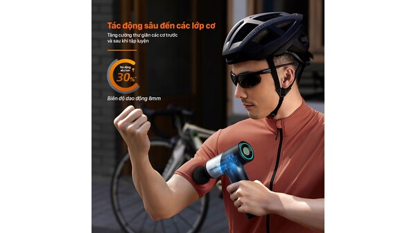 10058338-Súng massage Fascial Gun Philips PPM7323