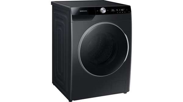 Máy giặt Samsung Inverter 9 kg WW90TP44DSB mặt nghiêng trái