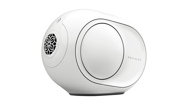 Loa Devialet Phantom II 95dB Trắng nghiêng trái