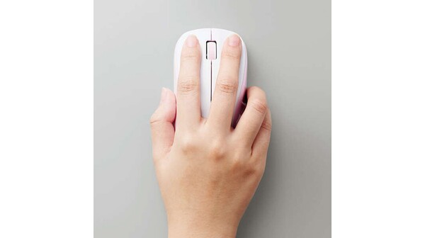 10052249-Chuột bluetooth yên tĩnh Irled Elecom M-BY11BRSK Hồng