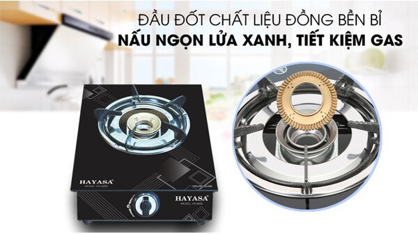 Bếp gas đơn Hayasa HA-8200
