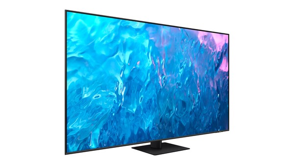 Smart Tivi Neo QLED Samsung 4K 55 inch QA55Q70CAKXXV nghiêng trái