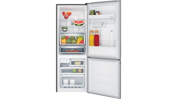 Tủ lạnh Electrolux Inverter 308 lít EBB3442K-A mặt chính diện cửa mở