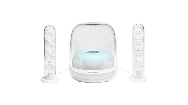 10049485-Loa Bluetooth Harman Kardon SoundStick 4 Trắng