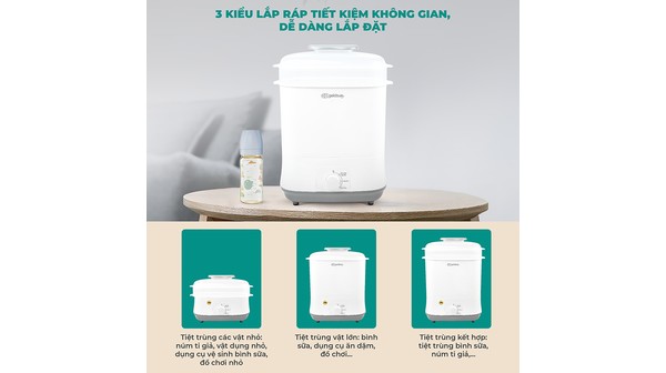 10058648-Máy tiệt trùng hơi nước và sấy khô Goldsun GCSD03MC