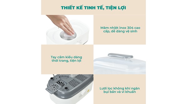 10058648-Máy tiệt trùng hơi nước và sấy khô Goldsun GCSD03MC
