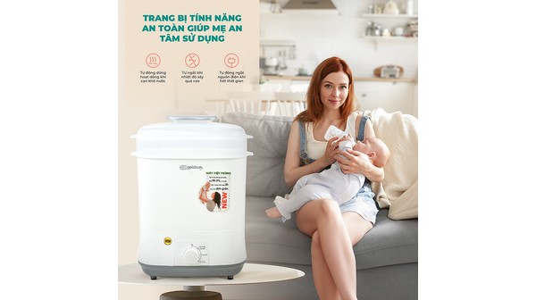 10058648-Máy tiệt trùng hơi nước và sấy khô Goldsun GCSD03MC