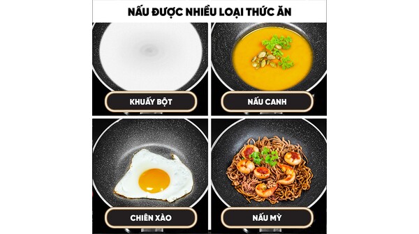 Chảo inox Goldsun GPA1400-20IH 20 cm