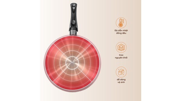 Chảo inox Goldsun GPA1400-20IH 20 cm