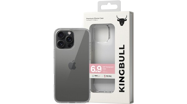 Ốp lưng Iphone 16 Promax Trong Suốt Mipow Transparent (ST16D-CR)