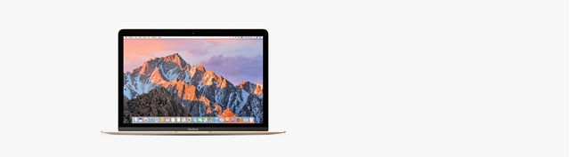 Macbook Pro 12 inch 256GB (2017) Gold có thiết kế sang trọng, đẳng cấp