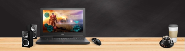 Laptop Dell Inspiron 15 7577 (N7577A - P65F001) mặt trước