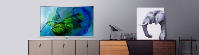 Tivi QLed Samsung 75 inches QA75Q8CAMKXXV giá ưu đãi tại Nguyễn Kim