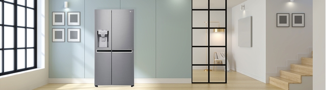Tủ lạnh LG 601 lít GR-D247JS giá tốt tại Nguyễn Kim