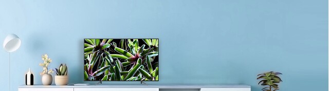 Smart Tivi Sony 4K 65 inch KD-65X7000G mặt chính diện