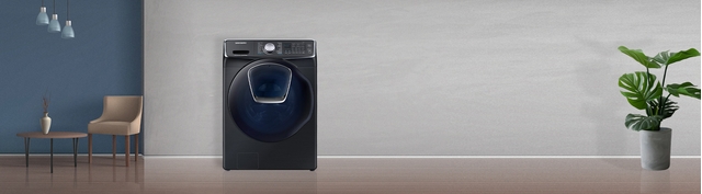 Máy giặt Samsung Inverter 19 kg WD19N8750KV/SV premium