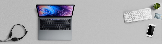 Macbook Pro 13.3 inch 2019 256GB Space Gray MUHP2SA/A