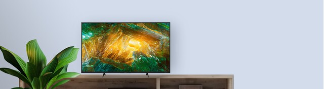 Android Tivi Sony 4K 85 inch KD-85X8000H VN3 mặt chính diện