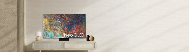 Smart Tivi Neo QLED Samsung 4K 65 inch QA65QN90AAKXXV mặt chính diện