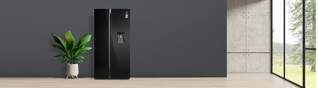 Tủ lạnh Electrolux Inverter 619 lít ESE6645A-BVN mặt chính diện