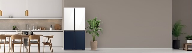 Tủ lạnh Samsung Inverter 599 lít RF60A91R177/SV mặt chính diện