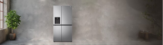 Tủ lạnh LG Inverter 635 lít GR-D257JS mặt chính diện