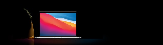 Laptop MacBook Air M1 2020 13.3 inch 256GB MGN93SA/A Bạc mặt chính diện